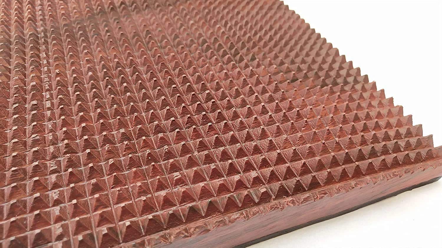 RDE home care Acupressure Wooden Mat for Feet Care (Brown)