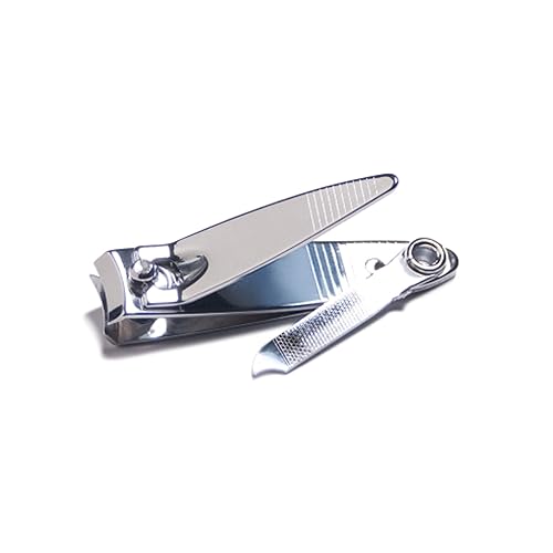 Grafco - Alicate de uñas de metal – Quitacutículas de acero inoxidable de 5 1/2 pulgadas – Herramienta de cuidado de uñas de manicura y pedicura