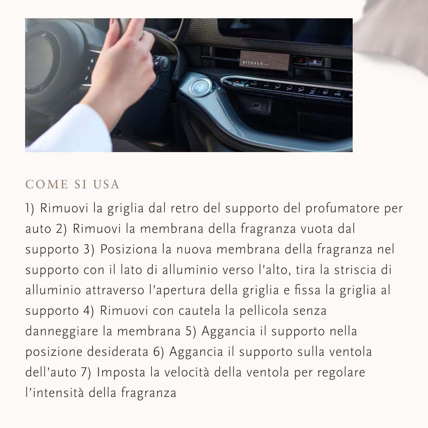 RITUALS Ricarica profumo Auto Sport Life is a Journey – 2 ricariche profumatore auto – Diffusore ambiente con note di cuoio, fava tonka e patchouli – 2 x 3 g