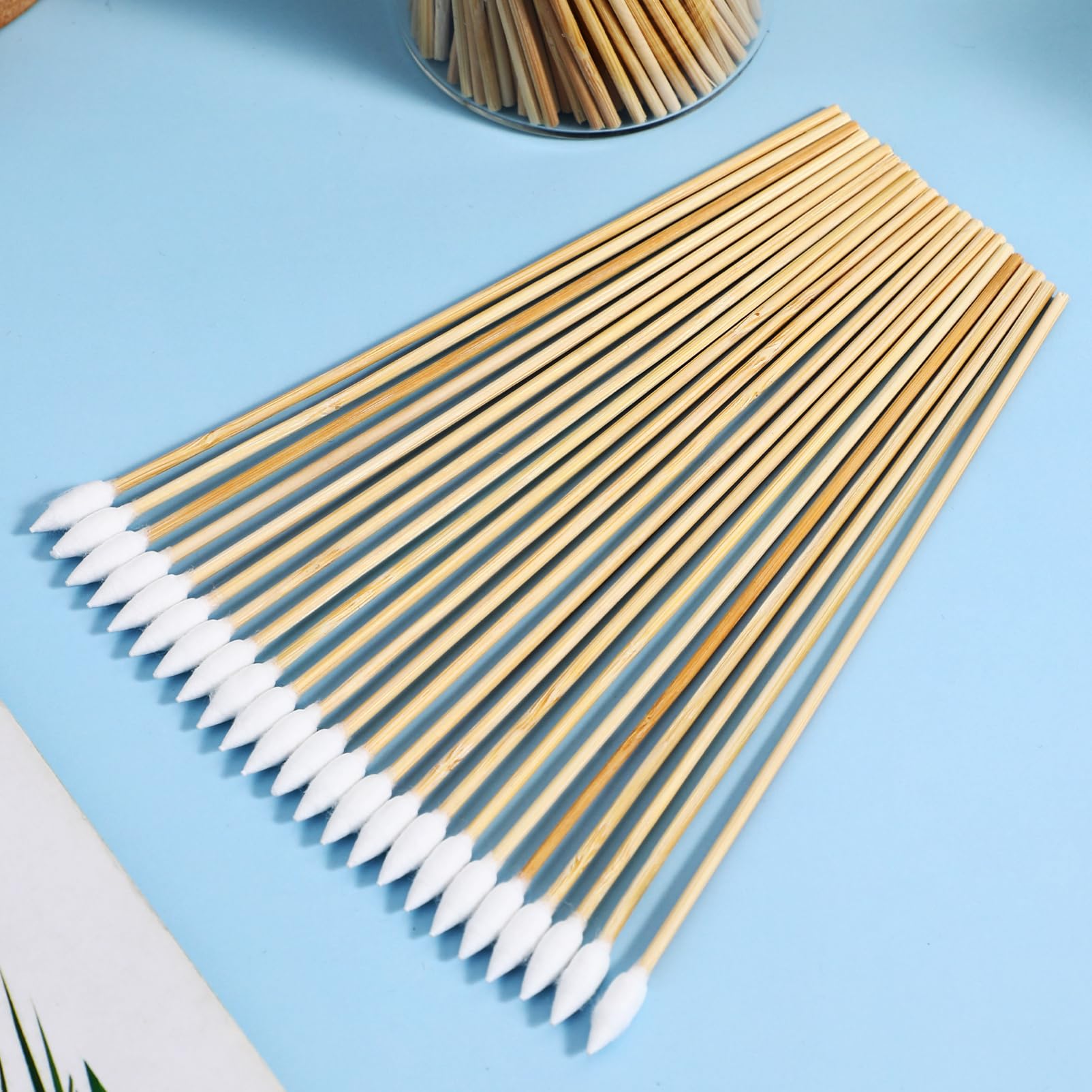 5 Series Bastoncillos De Algodón De Precisión Hisopos Eliminación Baño Palos Aplicadores De Maquillaje Herramientas De Limpieza De Auriculares Madera 500 Piezas X 5