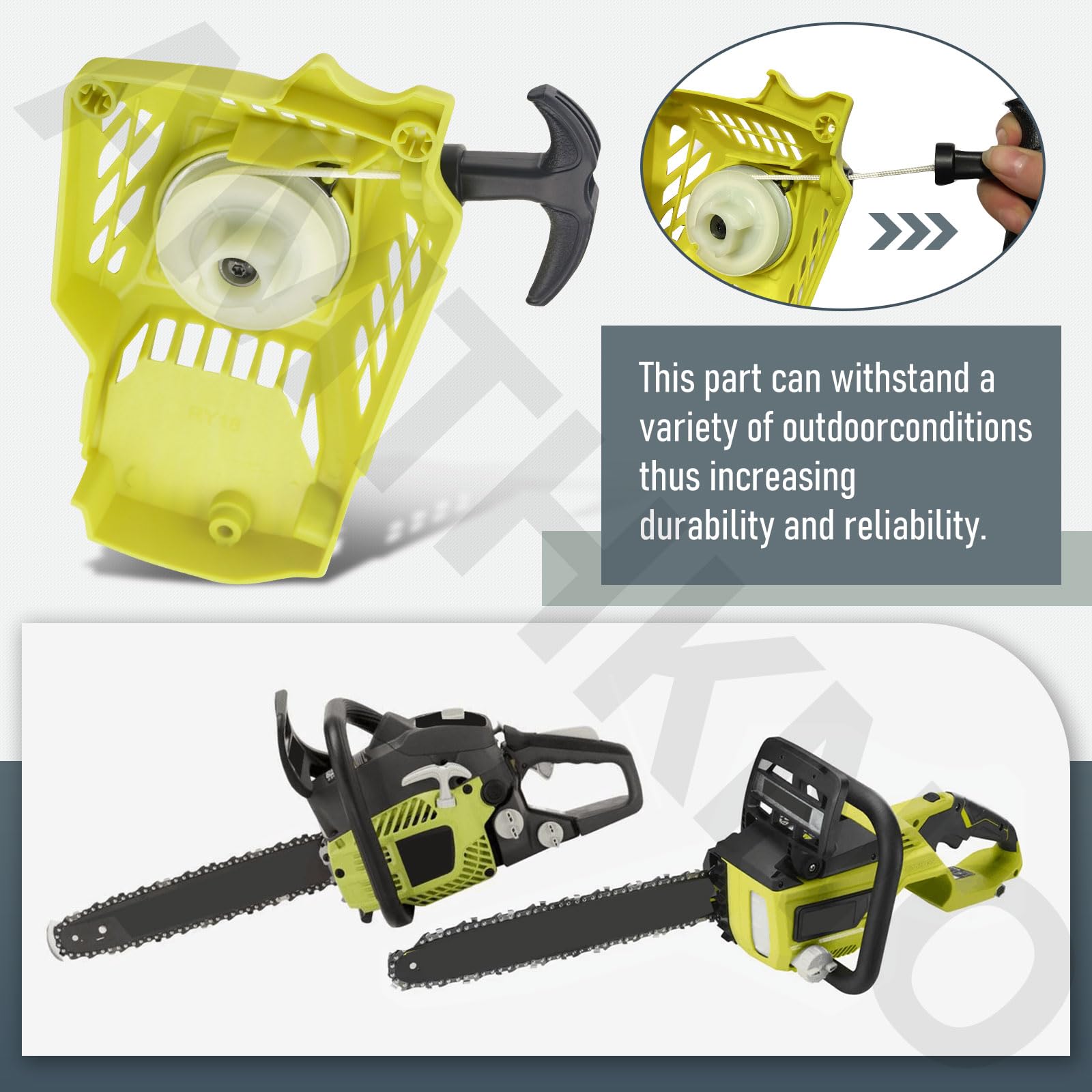 Genuine Ryobi Chainsaw Choke Rod Lever Replacement Part - For RY10532 & RY3818 Models