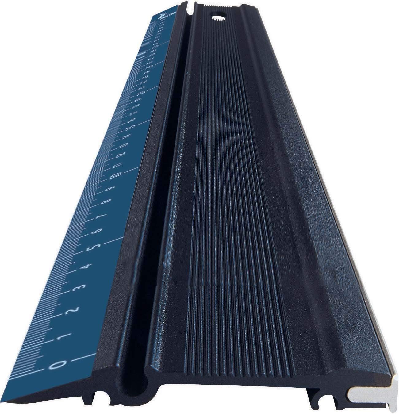 Maped M177080 - linijka do cięcia Profila, 80 cm z aluminium, czarna
