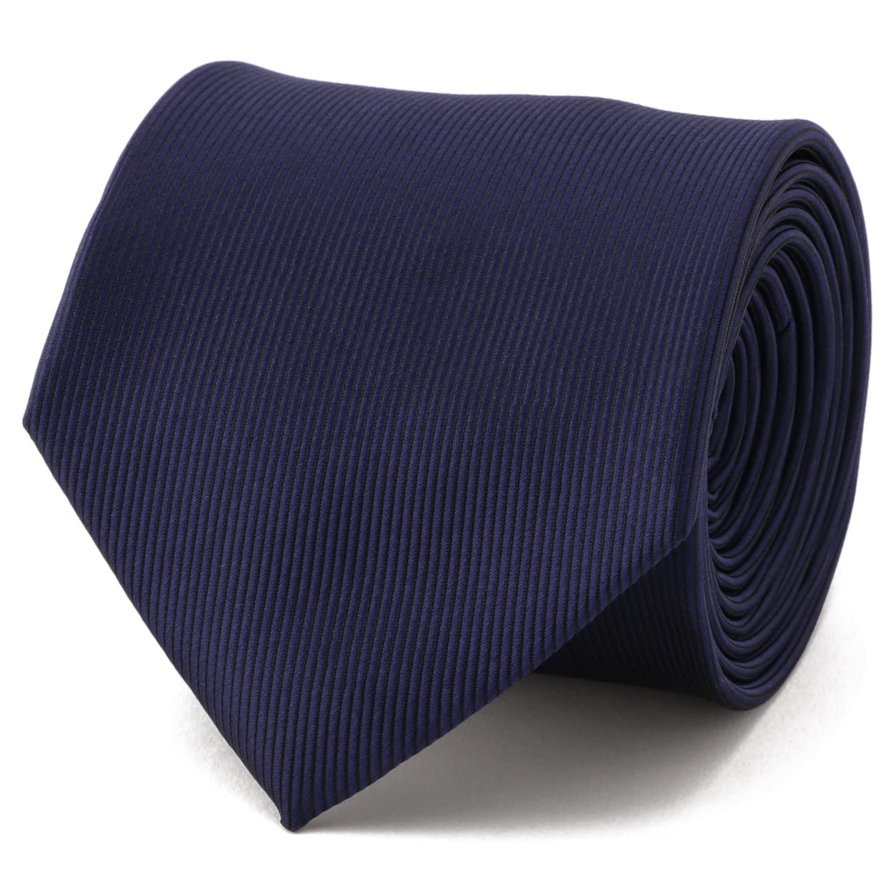 オリヒカ 洗えるネクタイ 紺無地