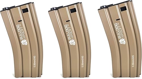 Miniatura 9 de BULLDOG AIRSOFT M4 Mags Hi-CapMid-Cap Magazine para rifles Airsoft AEG de la serie M4M16