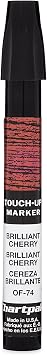 Chartpak Wood Furniture Touch-Up Marker, Tri-Nib, Brilliant Cherry, 1 Each OF74