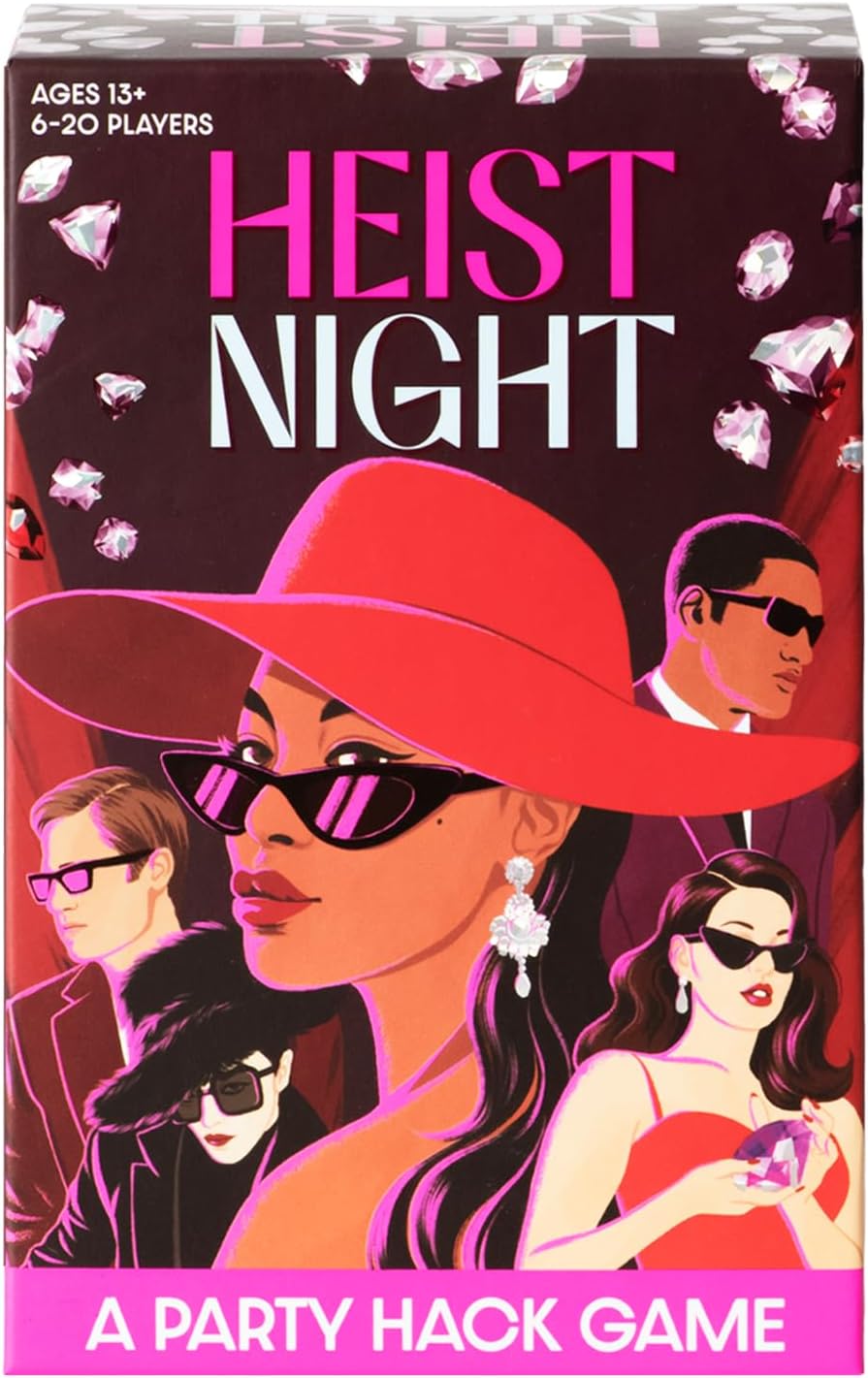 FUNKO GAMES Party Hack Game: Heist Night | Themed Party Game | 6-20 Players, Ages 13+