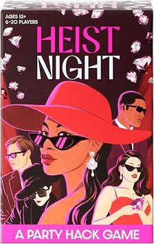 FUNKO GAMES Party Hack Game Heist Night | Themed Party Game | 6-20 Players, Ages 13+