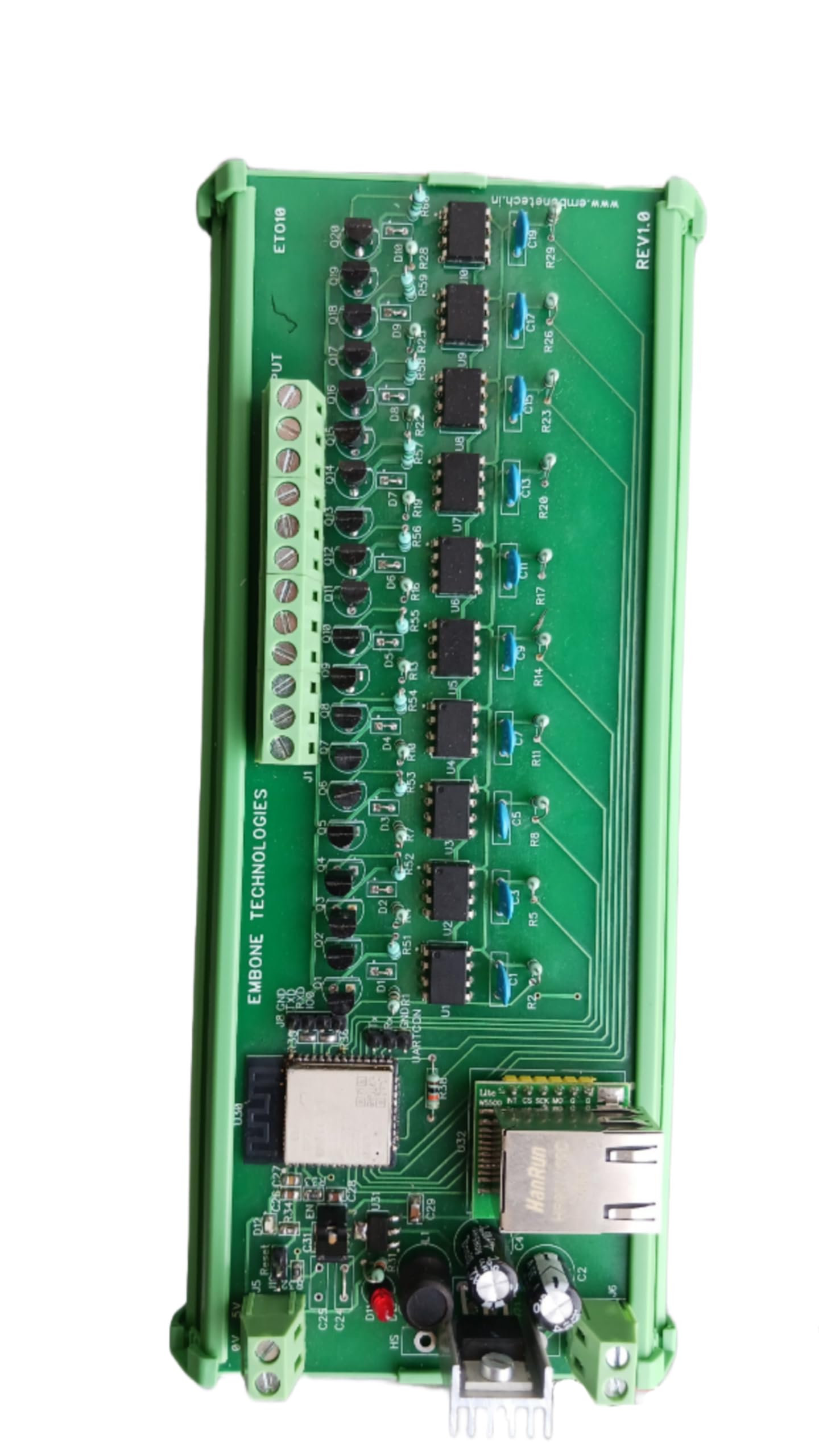 Remote Digital Input (DI) Module(5V), Digital Input Card, 10 Channel, Input : 5VDC/<15mA per channal-image-4