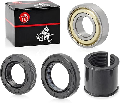 Miniatura 6 de Kit de rodamientos de sello de aceite de buje de dirección compatible con Polaris Outlaw 50 Predator Scrambler 50 90 Sportsman 90