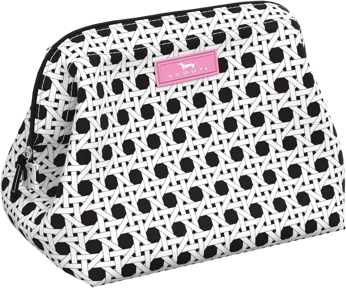 SCOUT Little Big Mouth Toiletry Bag Opens Wide and Stays