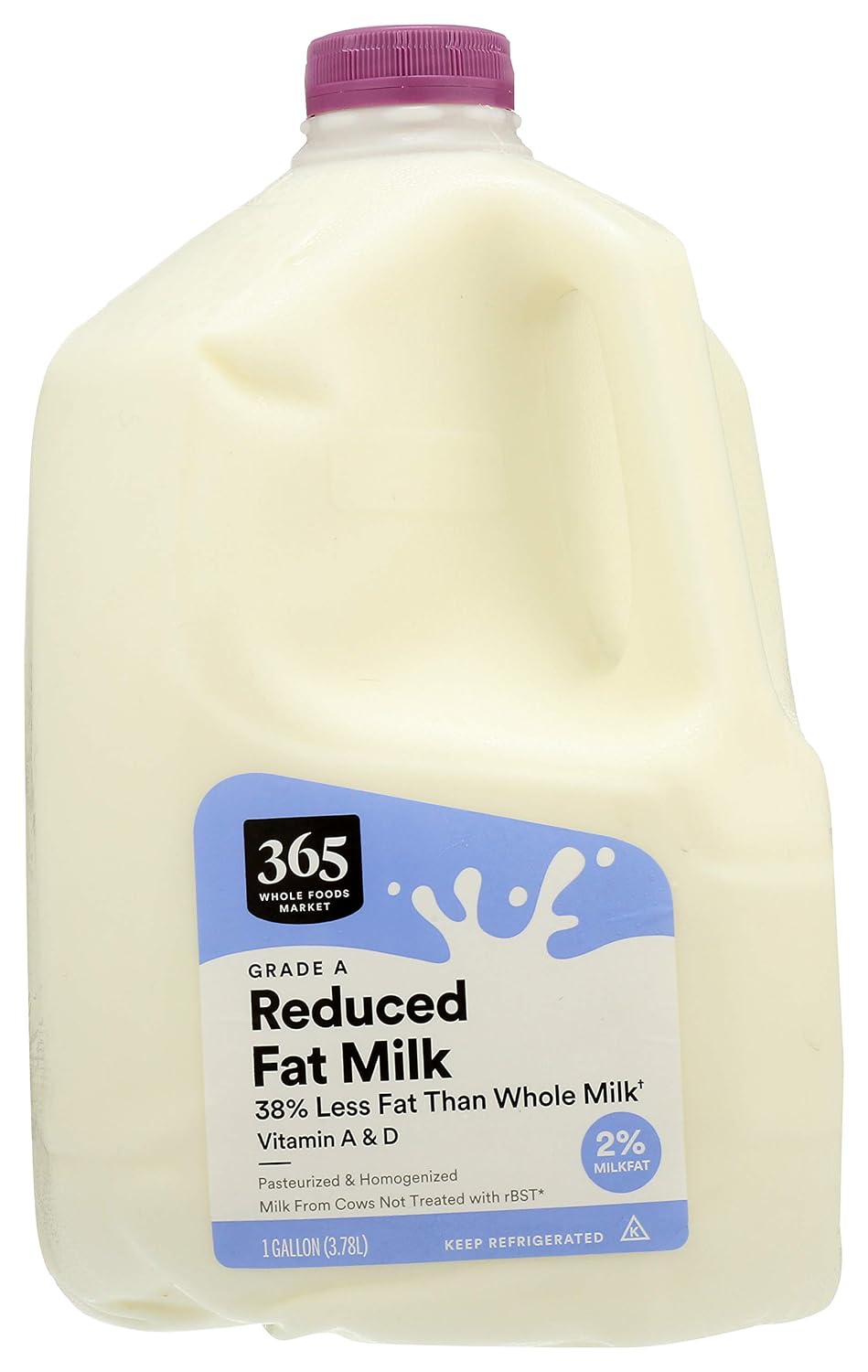 365 by Whole Foods Market, Milk 2%, 128 Fl Oz
