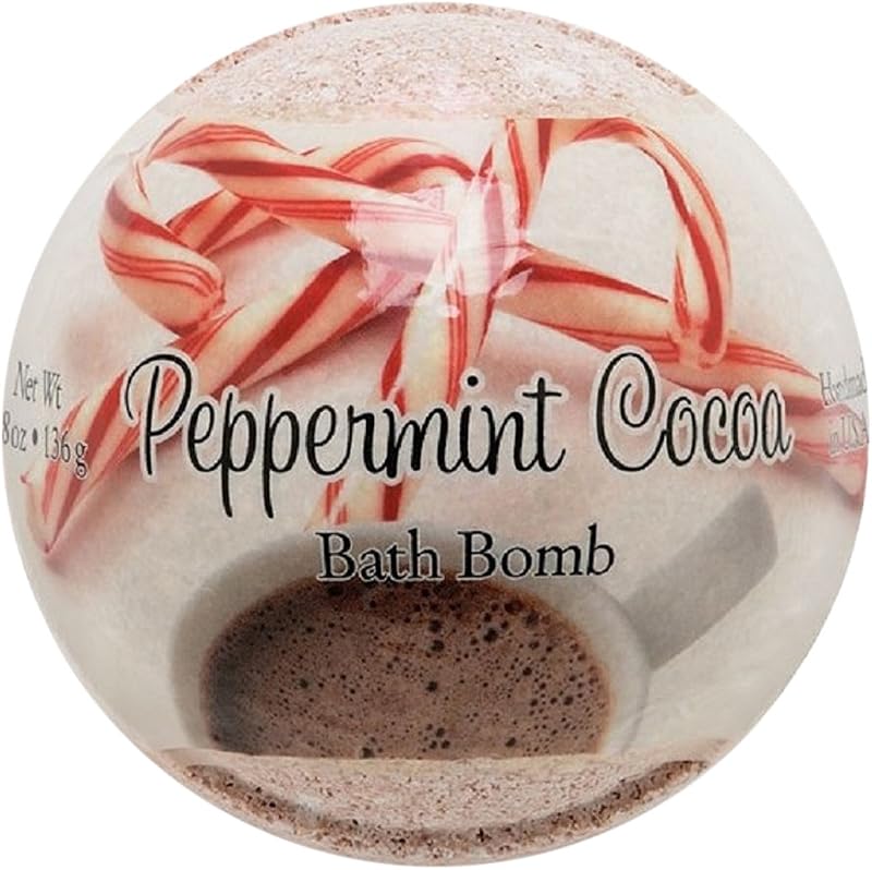 Primal Elements Bomba de banho de chocolate com hortelã-pimenta, 120 g