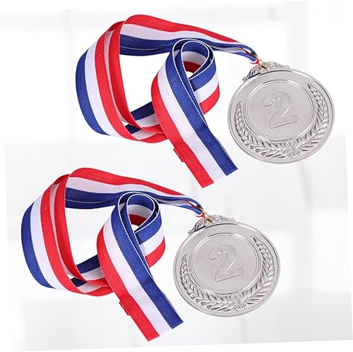 Miniatura 9 de GANAZONO 4 Pcs Competition Medal Award Sports Medals Award Medal Wheat Winner Medal Ears of Wheat Zinc Alloy