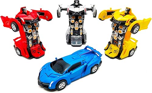 Miniatura 7 de Transform Toys Car - Robot Car Toy 2 en 1 Deformation Car - Juguetes de camión de coche con fricción