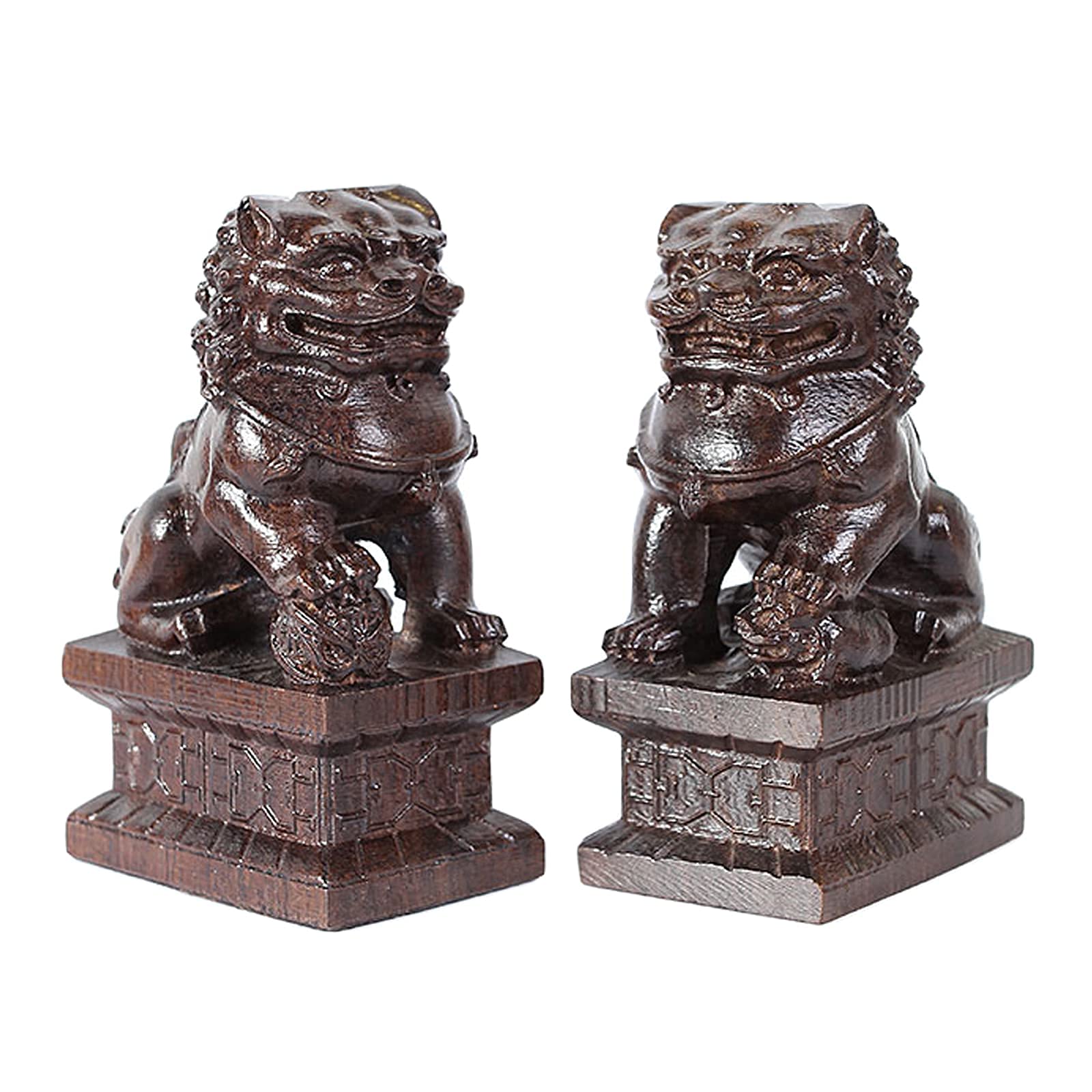 Lions gardiens Fu Foo Dogs : Protection de la richesse et harmonisation de caisse enregistreuse