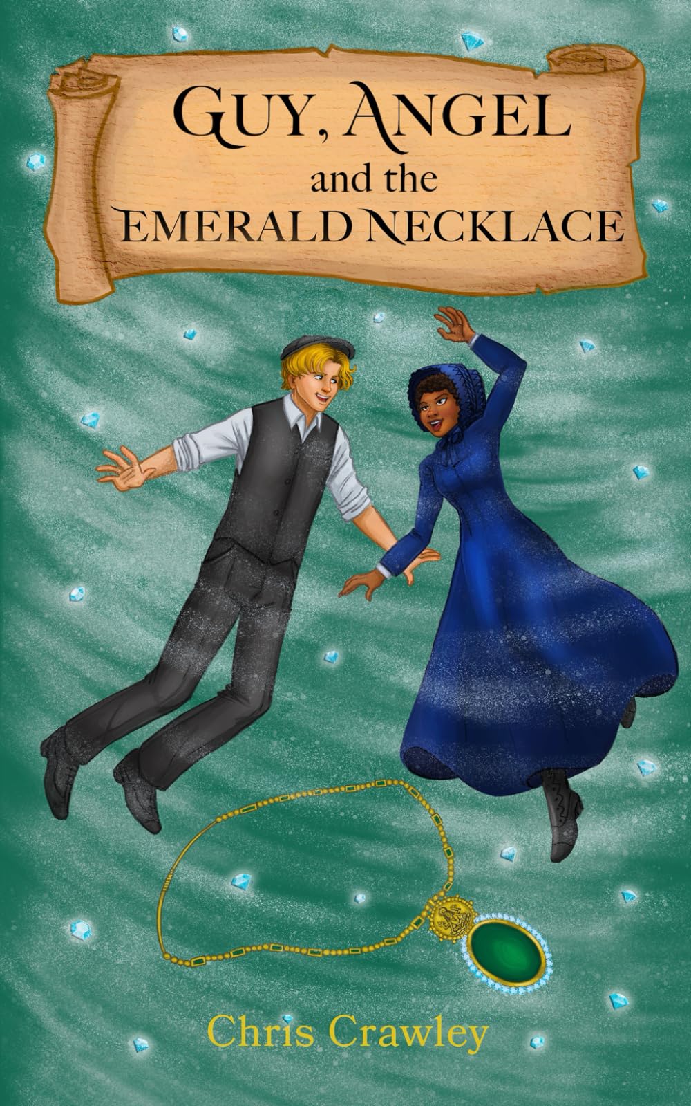 Guy, Angel and the Emerald Necklace (Guy and Angel Travel in Time)