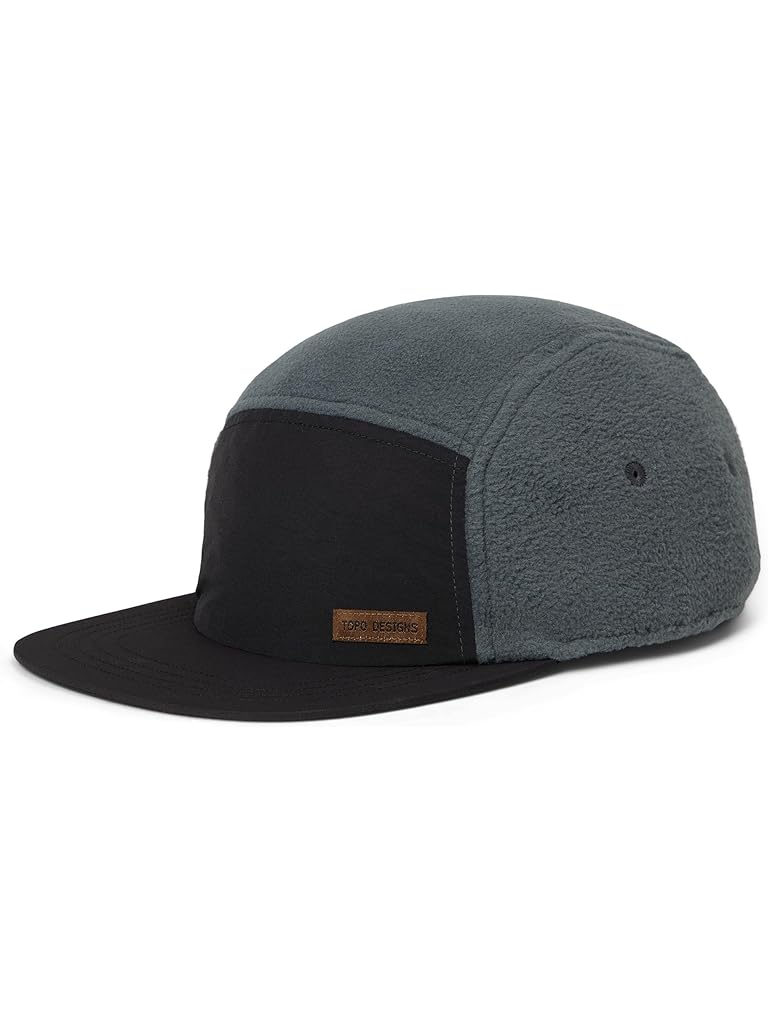 Black Topo Designs Full Dome Fleece Cap