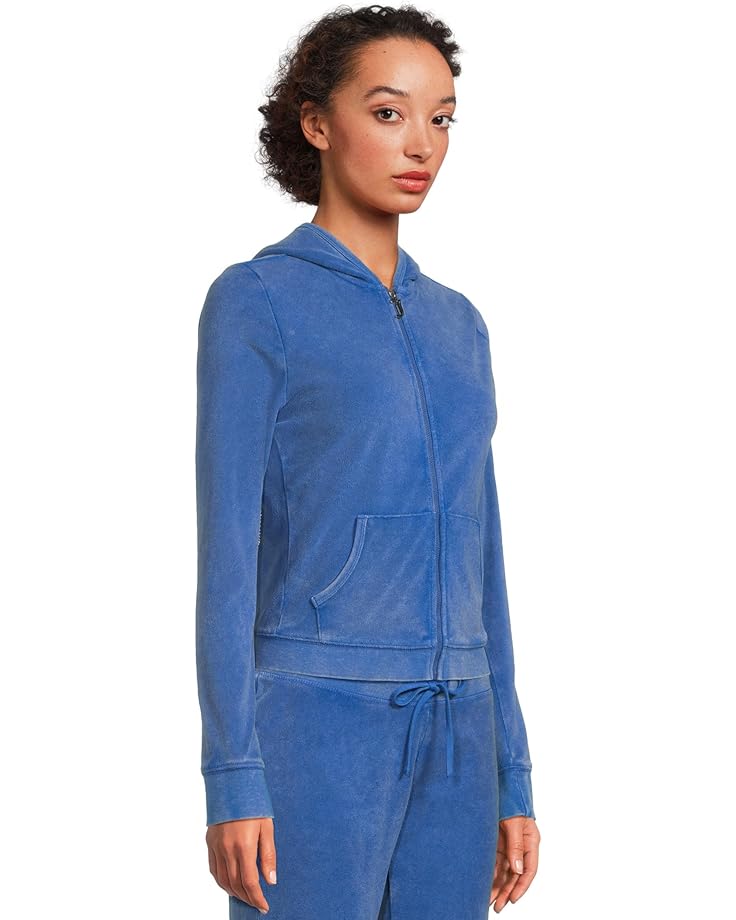 Juicy Couture Washed Towel Terry Heritage Jacket With Graphic - #2 of 5