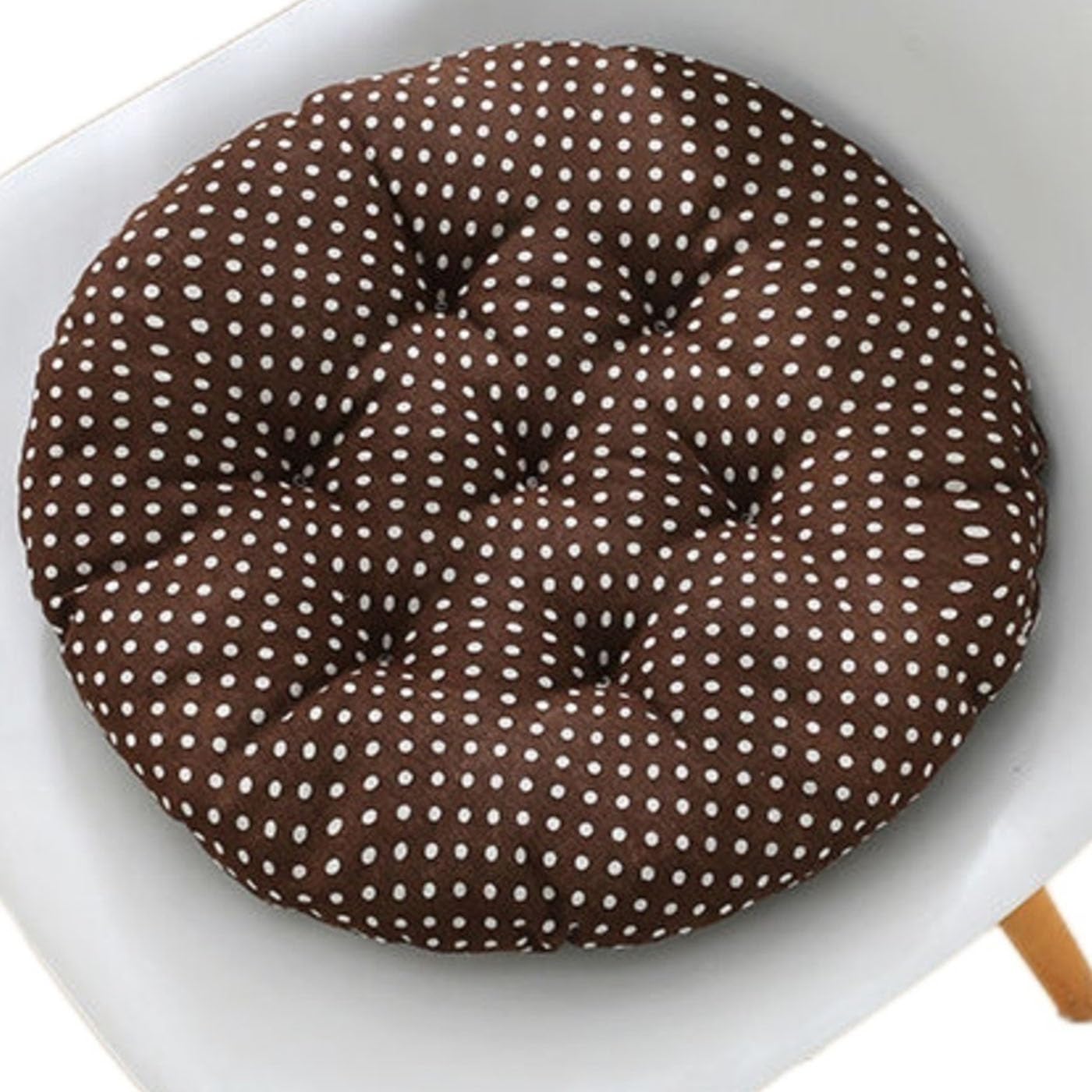 ZZDZW Round Chair Cushion Dia 35 40 45 50 Cm Circular Chair Pad Outdoor Indoor Seat Cushion For Seat Is Very Soft Butt Pad For Kitchen Stool Cushions For Chairs Decoration(Color 27,45x45 cm)