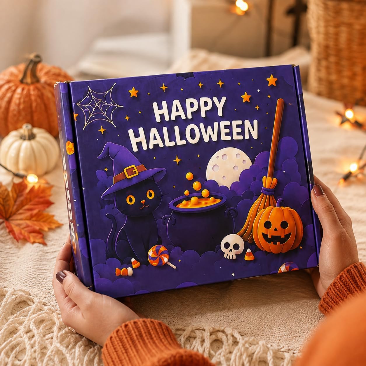 Boo Basket Stuffers for Women, Halloween Gifts for Women