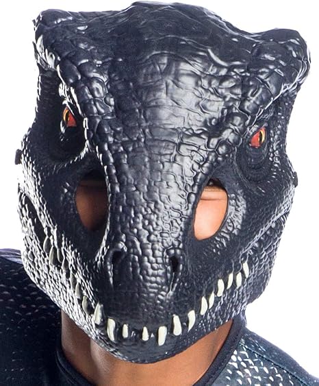 Amazon.com: Rubieu0027s Childu0027s Indoraptor Dinosaur Half-Mask