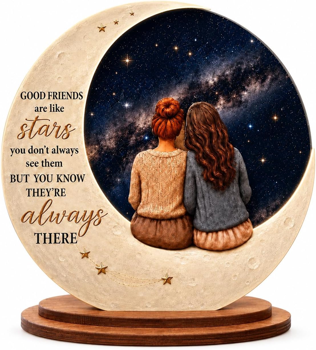 Friendship Gifts for Women - a Sweet Friendship Wooden Decorative Sign