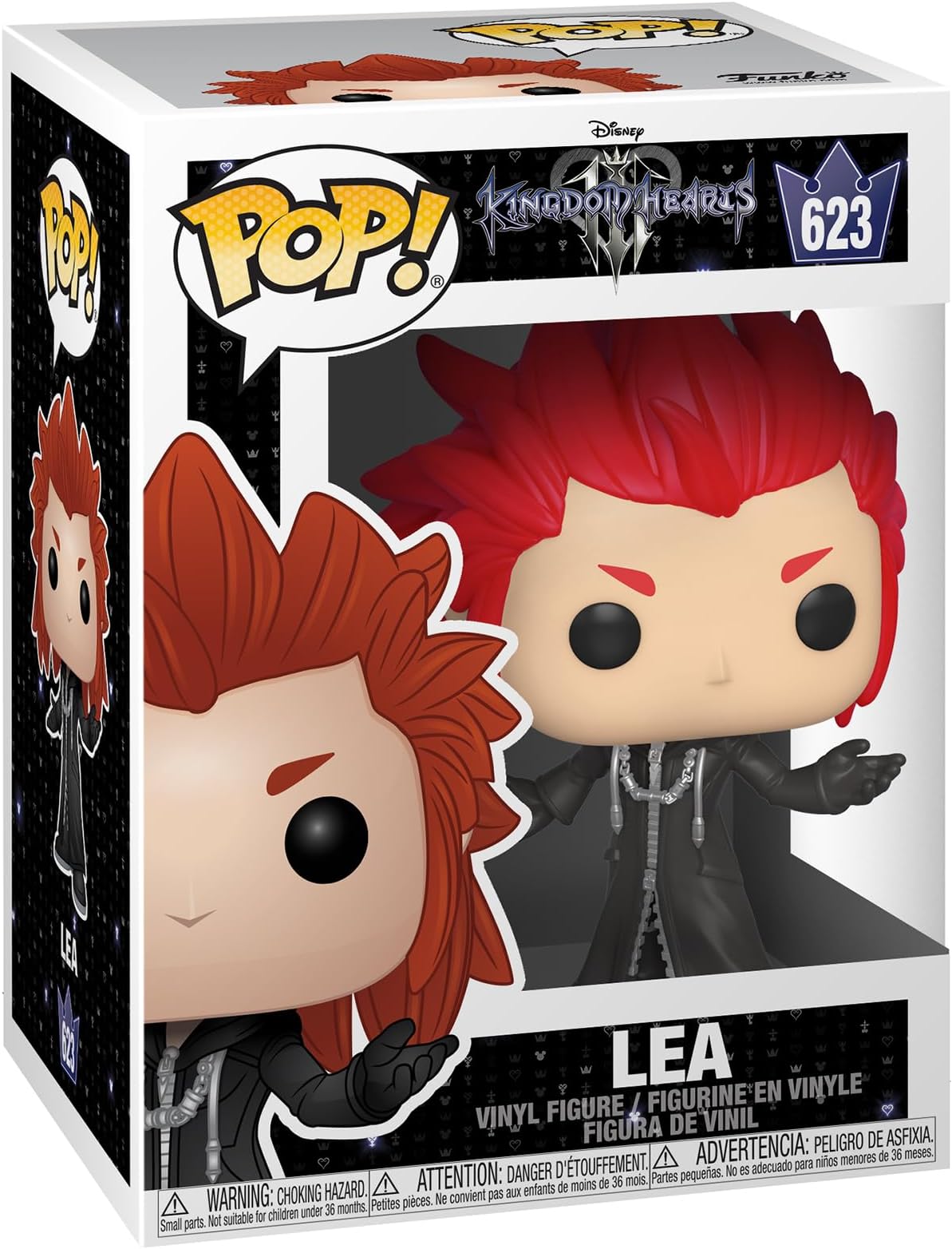 Pop Kingdom Hearts 3 Axel Vinyl Figure