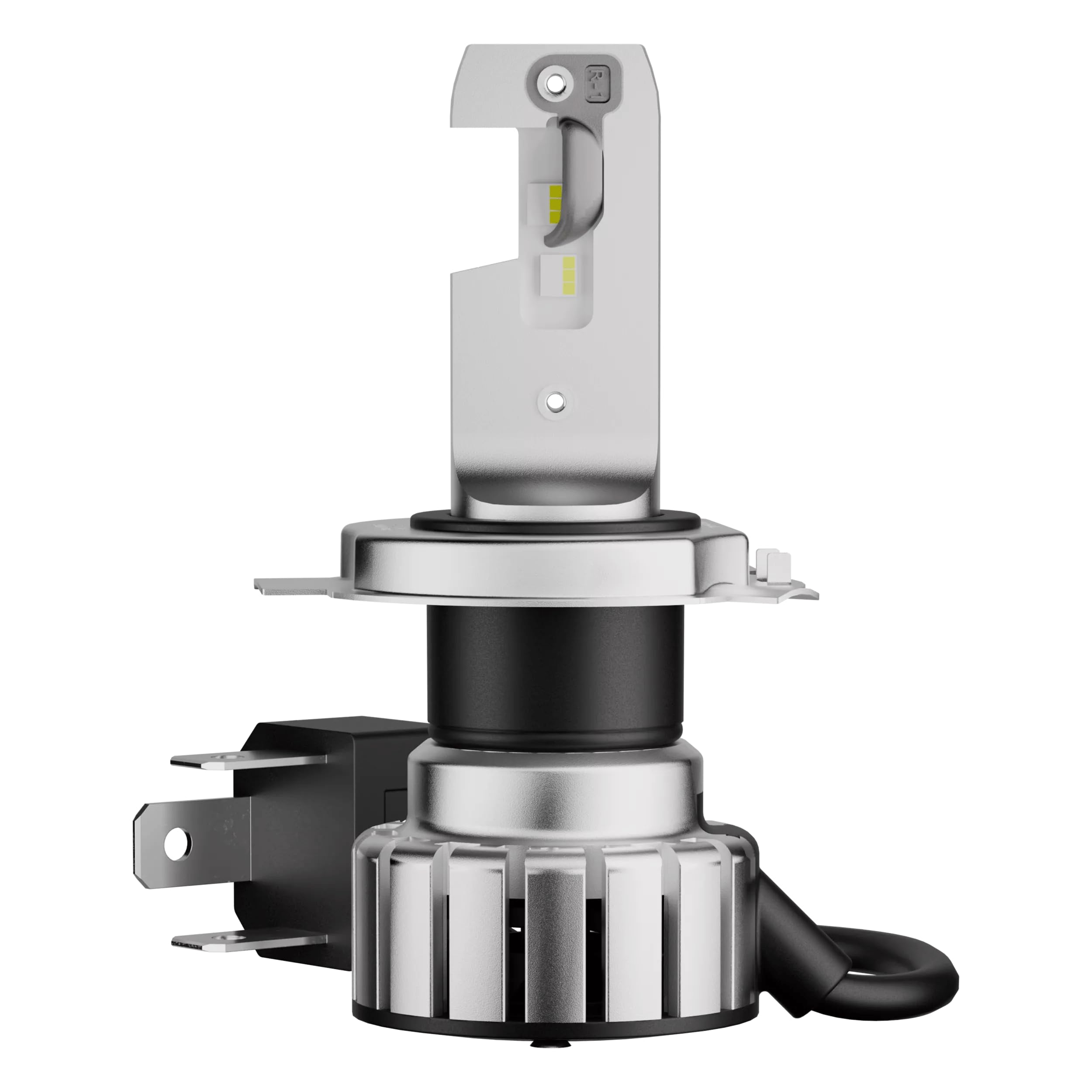 OSRAM NIGHT BREAKER LED SMART H4; jusqu'à 330% de luminosité en plus ; 6000K, 12V, feux de route et de croisement LED avec homologation routière