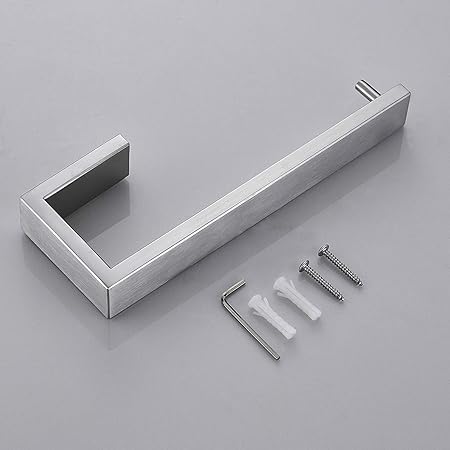 AUKTOPT Kitchen Sink Faucet with Pull Down Sprayer, Brushed Nickel Single Handle PullOut Spray with Deck Plate