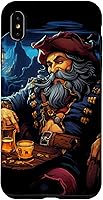 Vista 11 de iPhone 16 Pirate Drinking Rum Funny Rum Lover Alcohol Drinker Case