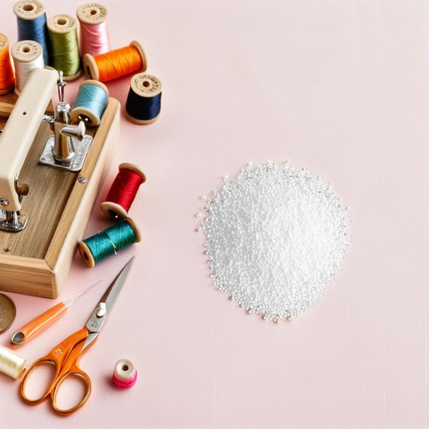 Bean Bag Filler for Couch and Dog Bed Foam Balls for Stuffing Soft 5-7mm Filling Particles Multi-use Decorative Foam Beads for Crafts and Pillows