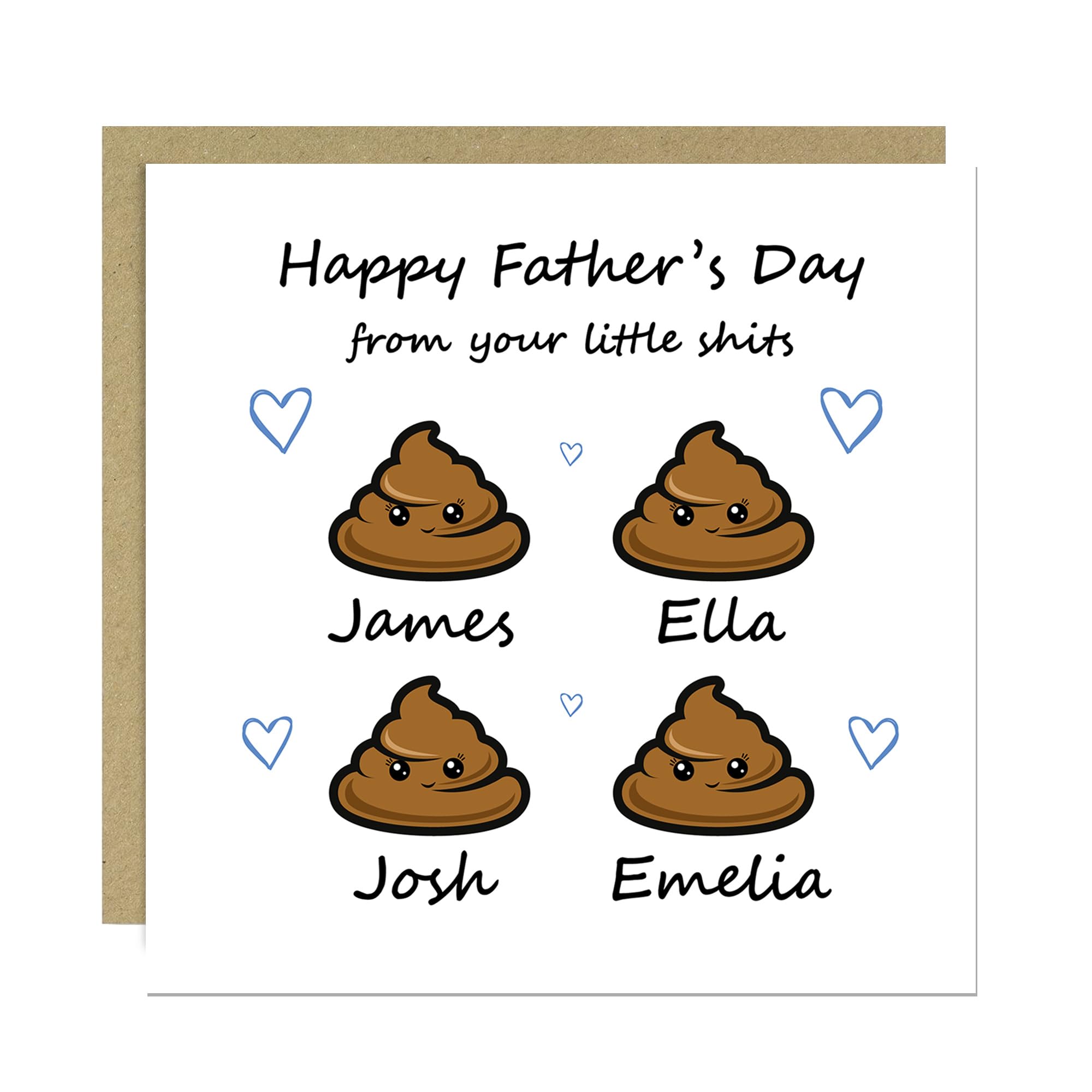 RED OCEAN Dad Card, Personalised Fathers Day Card, Funny Card For Dad, Joke Card For Dad, Rude Fathers Day Card, Card For Him, Dad Card From Daughter Son Children