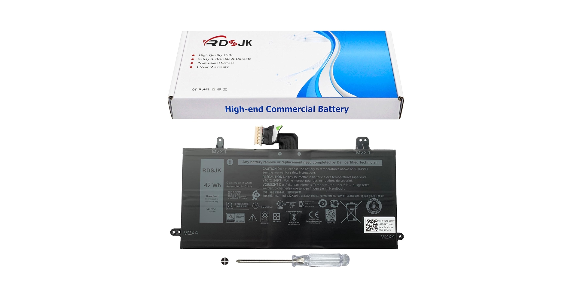 WorldPlus J0PGR バッテリー Dell Latitude 5285 Amazon.com: J0PGR Laptop Battery for Dell Latitude 12 5285
