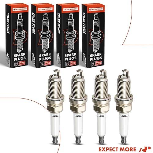Miniatura 9 de A-Premium 4 bujías de platino iridio compatibles con Buick Encore 2013-2021 y Chevrolet Cruze 2011-2016, Sonic 2012-2020, Trax 2013-2021 - L4 1.4L