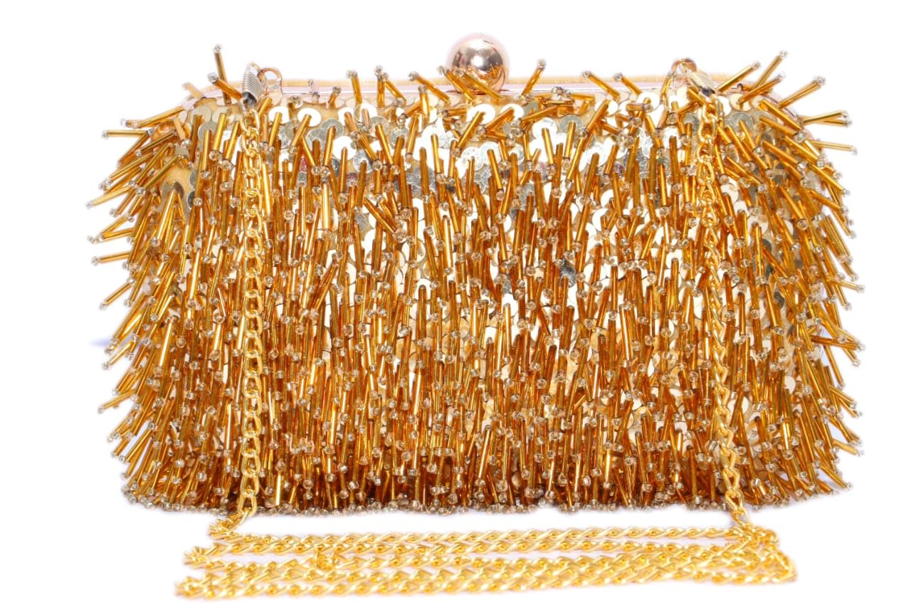 amerie fashions Women's Traditional Designer Clutch For Women & Girls | Party Clutches For Ladies Wedding| Ladies Purse Wallet-picture-13