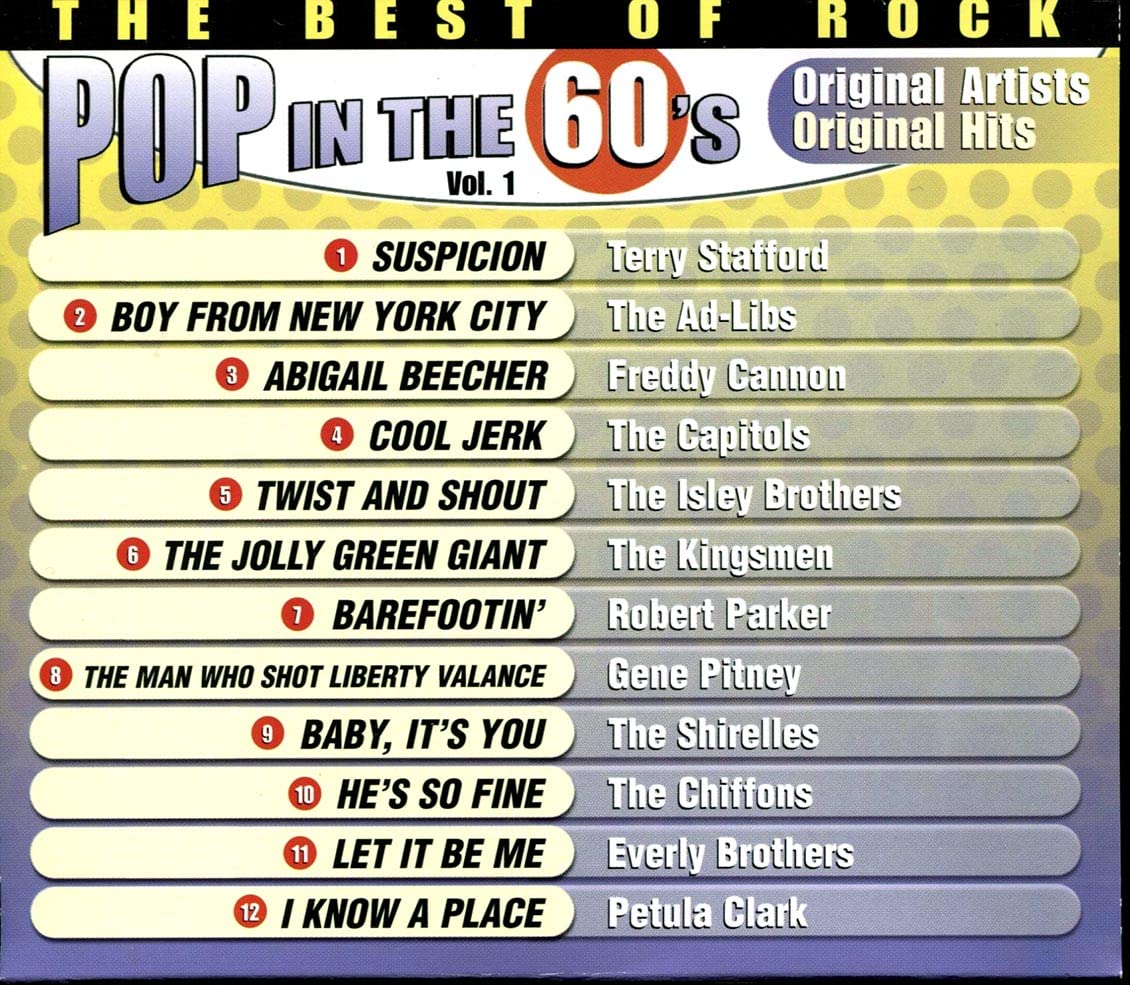 Pop in the 60's [Audio CD]