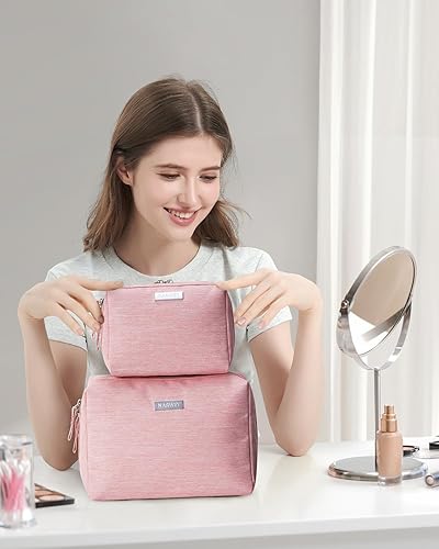 Miniatura 7 de Neceser de maquillaje para viaje mini bolso de cosméticos para mujeres y niñas Rosado NW5018