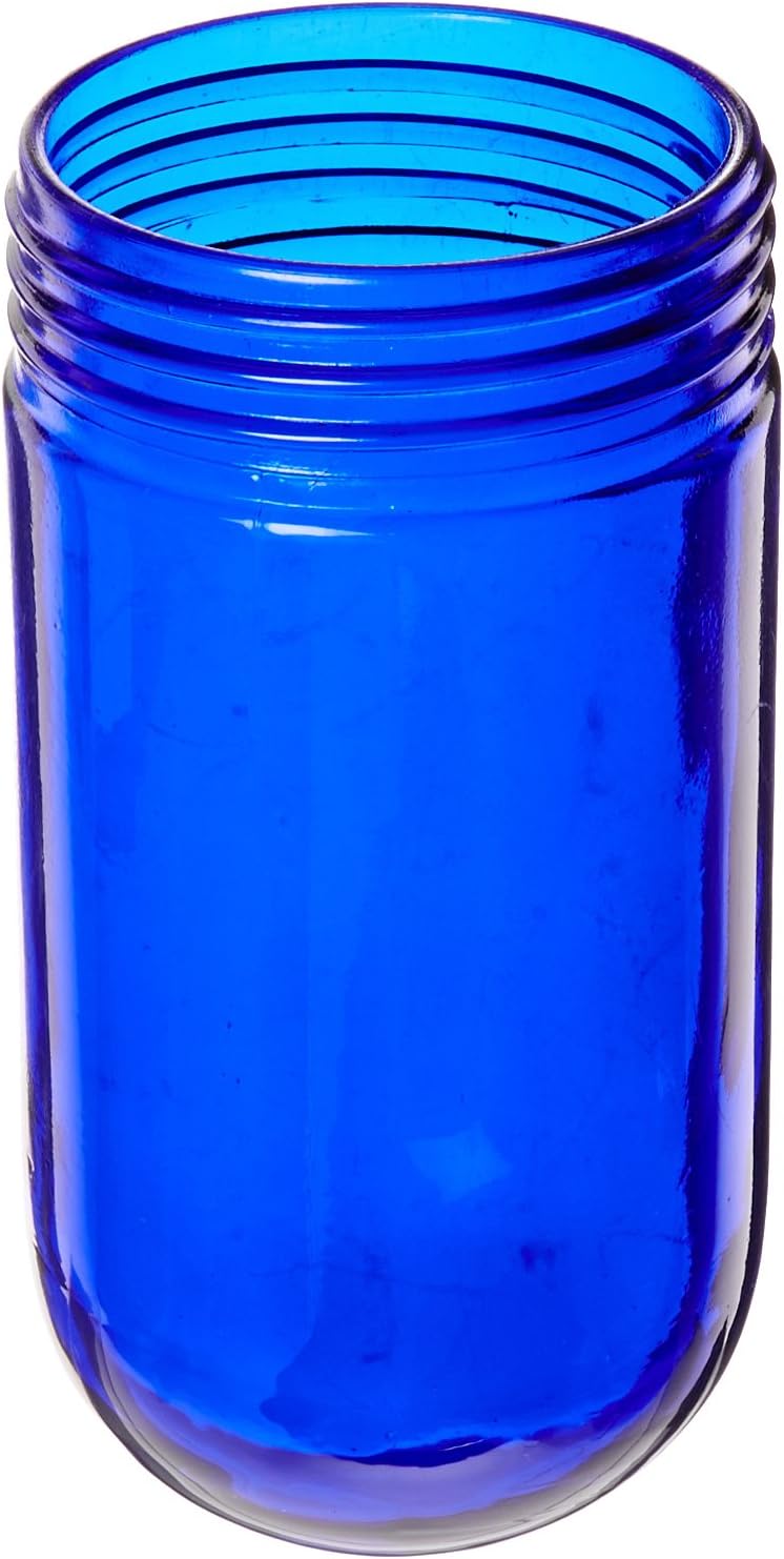 RAB Lighting GL100B 100 Series Vaporproof Threaded Glass Globe, 100W Power, Blue