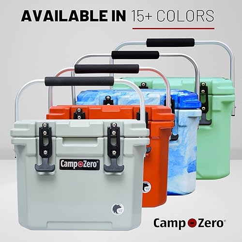 Miniatura 6 de CAMP-ZERO 10  10.6 Qt. Cooler with 2 Molded-in Cup Holders and Folding Aluminum Handle