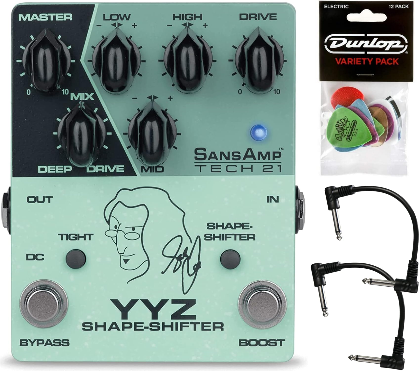 Amazon.com: Tech 21 YYZ Geddy Lee Shape-Shifter Signature SansAmp