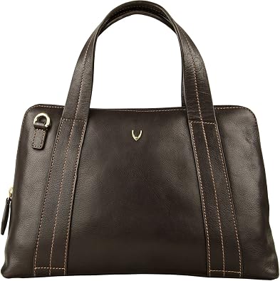 Hidesign Cerys Medium Leather Satchel Crossbody with Detachable Shoulder Strap