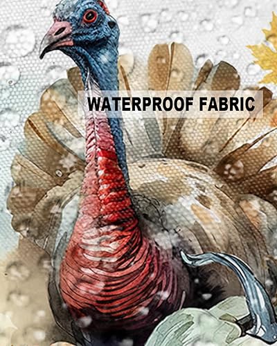 Miniatura 5 de Chinoiserie - Juego de 2 fundas de almohada de porcelana impermeables para sofá, fundas de almohada decorativas de cosecha de otoño de 20 x 12