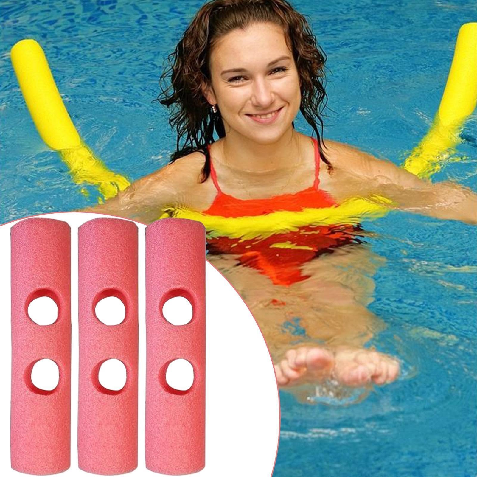 Schwimmnudel Verbinder Set, 6 Stück Poolnudel Verbinder 2 Loch, Pool Nudel Connector, Wassernudel Schwimmnudel Verbindungsstück Für Kinder Erwachsener Schwimmhilfe