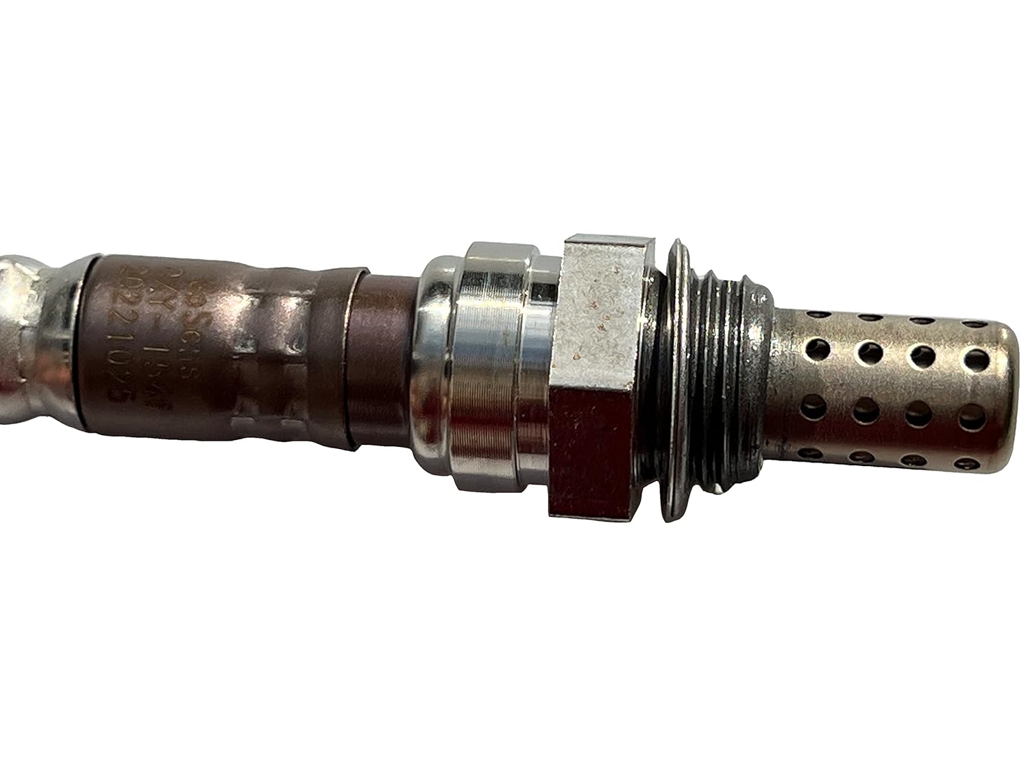 154f Oxygen Sensor OE#1821377, 1821367D30, 1821367D00 for Suzuki Grand Vitara, Sidekick, Chevrolet Tracker, Suzuki Aerio, Esteem, Vitara 1996-2007, Front O2, Wires 4, Length 395mm