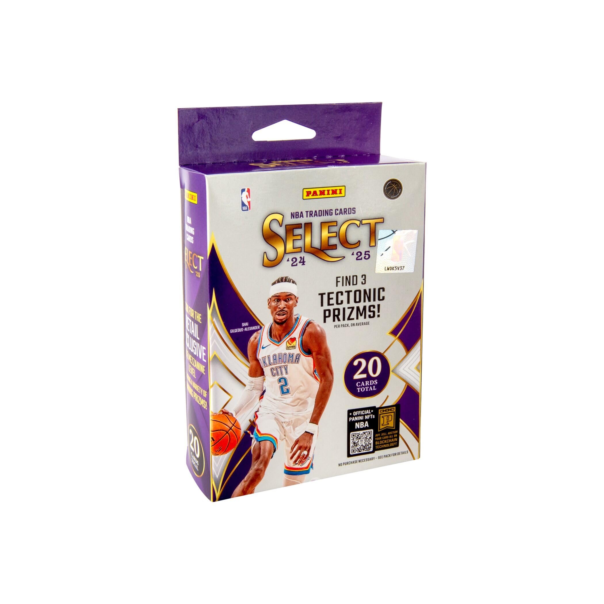 2024-25 Panini Select Basketball Trading Cards Hanger Box