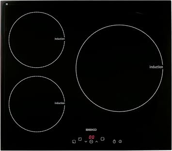 Beko HII 63402 AT - Placa (Integrado, Inducción, Negro, Tocar, Parte  superior delantera, 230V) : Amazon.es: Grandes electrodomésticos