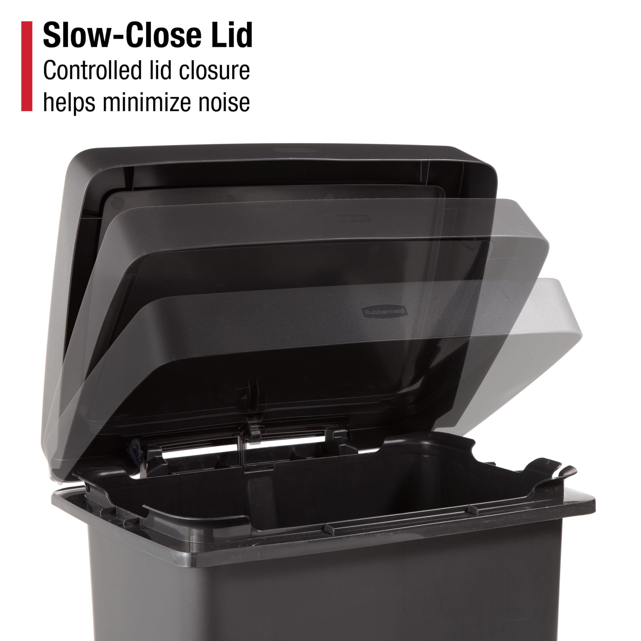 Amazon.co.jp: Rubbermaid (ラバーメイド) 大容量 ステップオンゴミ箱