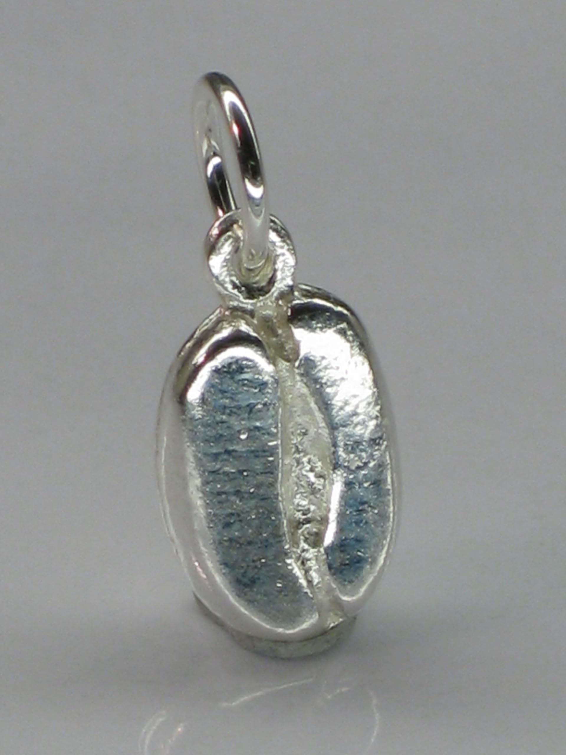 Kaffeebohne Sterling Silber Charm .925 x 1 Drinking Drinks Charms