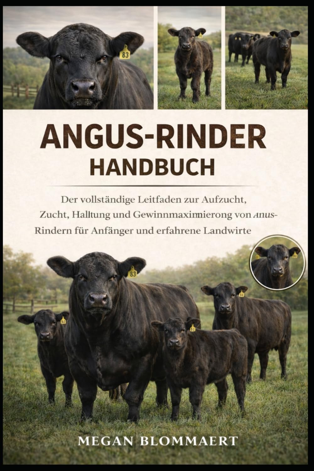 ANGUS-RINDERHANDBUCH: Der vollständige Leitfaden zur Aufzucht, Zucht, Haltung und Gewinnmaximierung von Angus-Rindern für Anfänger und erfahrene Landwirte