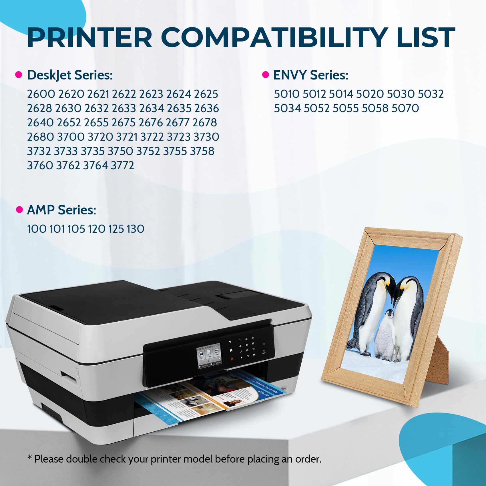 65XL Cartuchos De Tinta Negro/color Combo Pack Para HP Ink 65